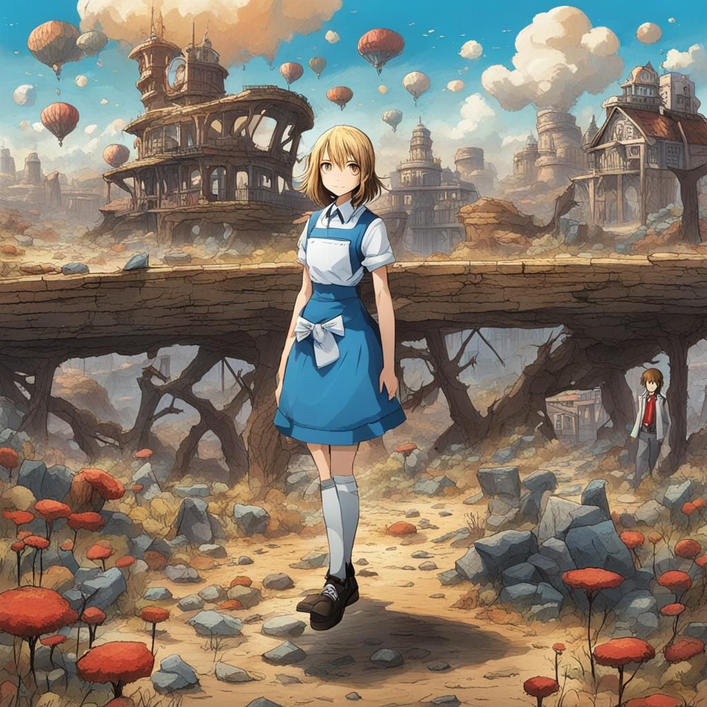 Alice in Borderland Inspired Scene