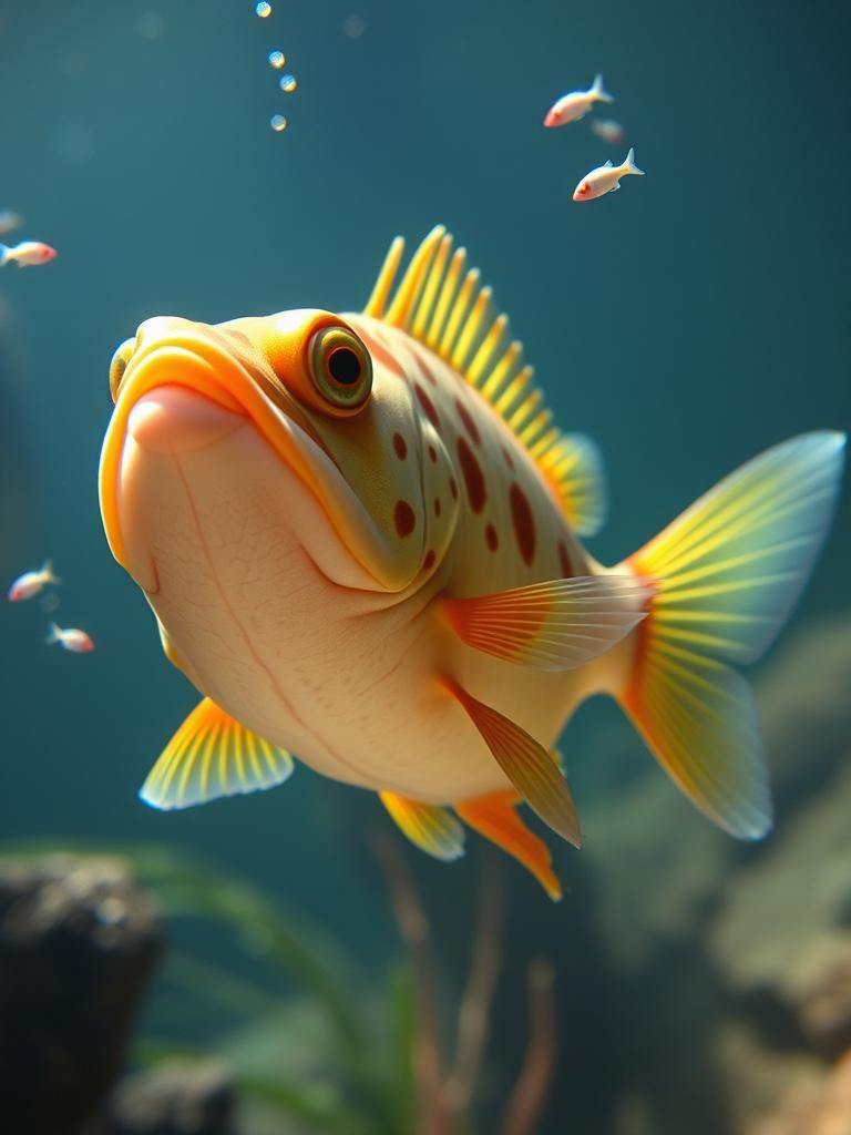 Glub glub I'm a fish