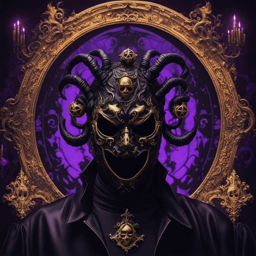 Evil Baroque Opera with Latex Masks