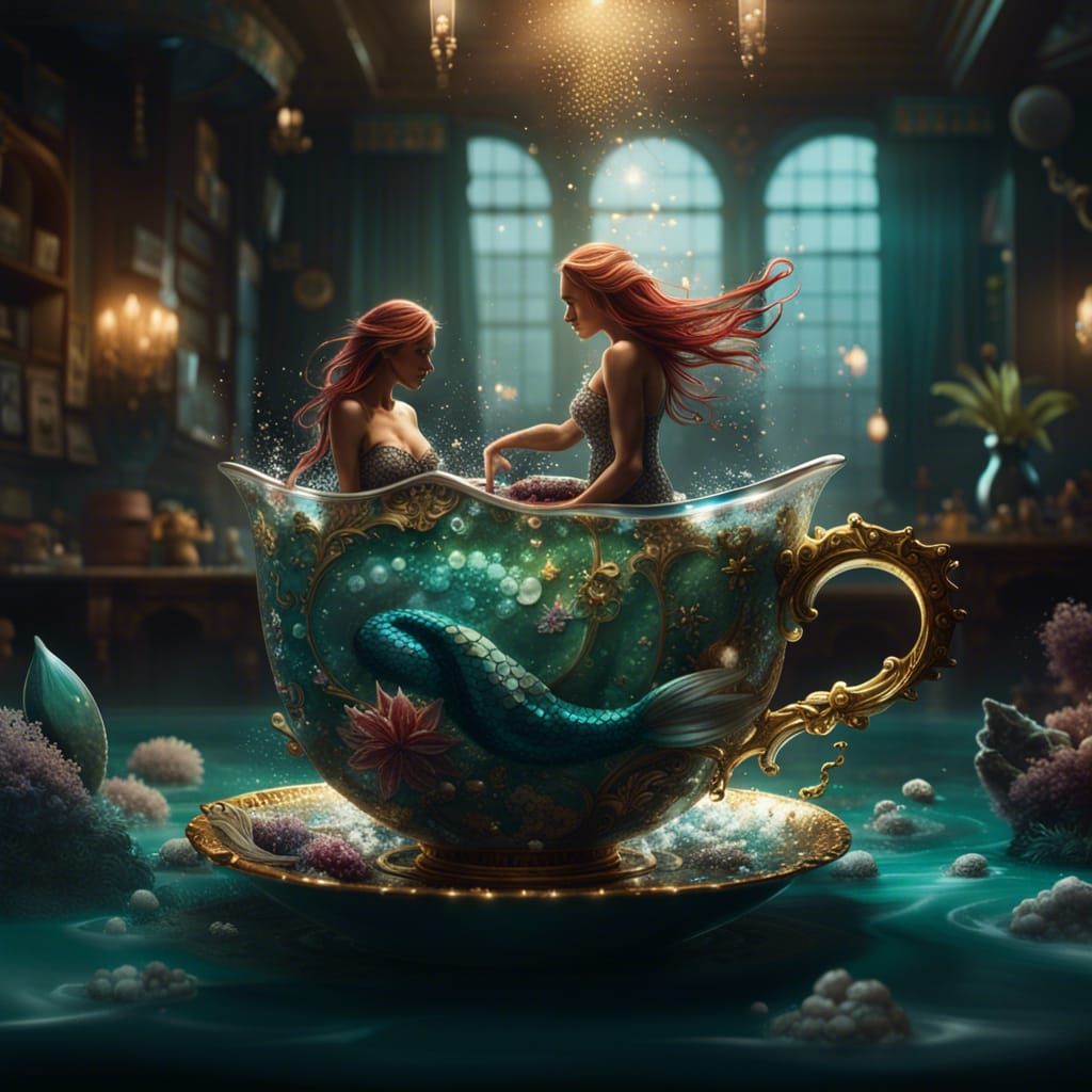 A Cup of Mermaids