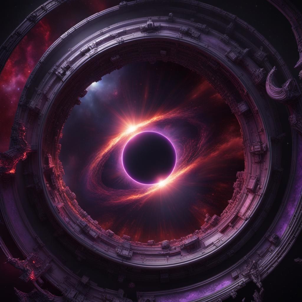 Sinister Black Hole Causes Havoc in Deep Space