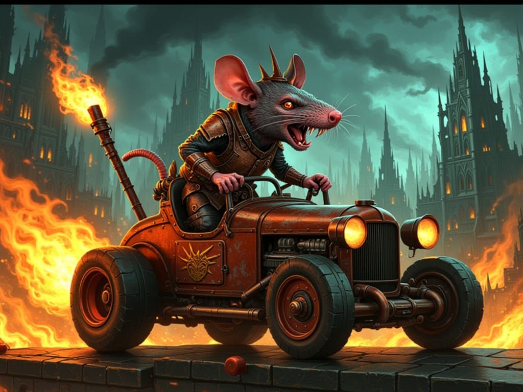 Postapocalyptic Kustom Kar