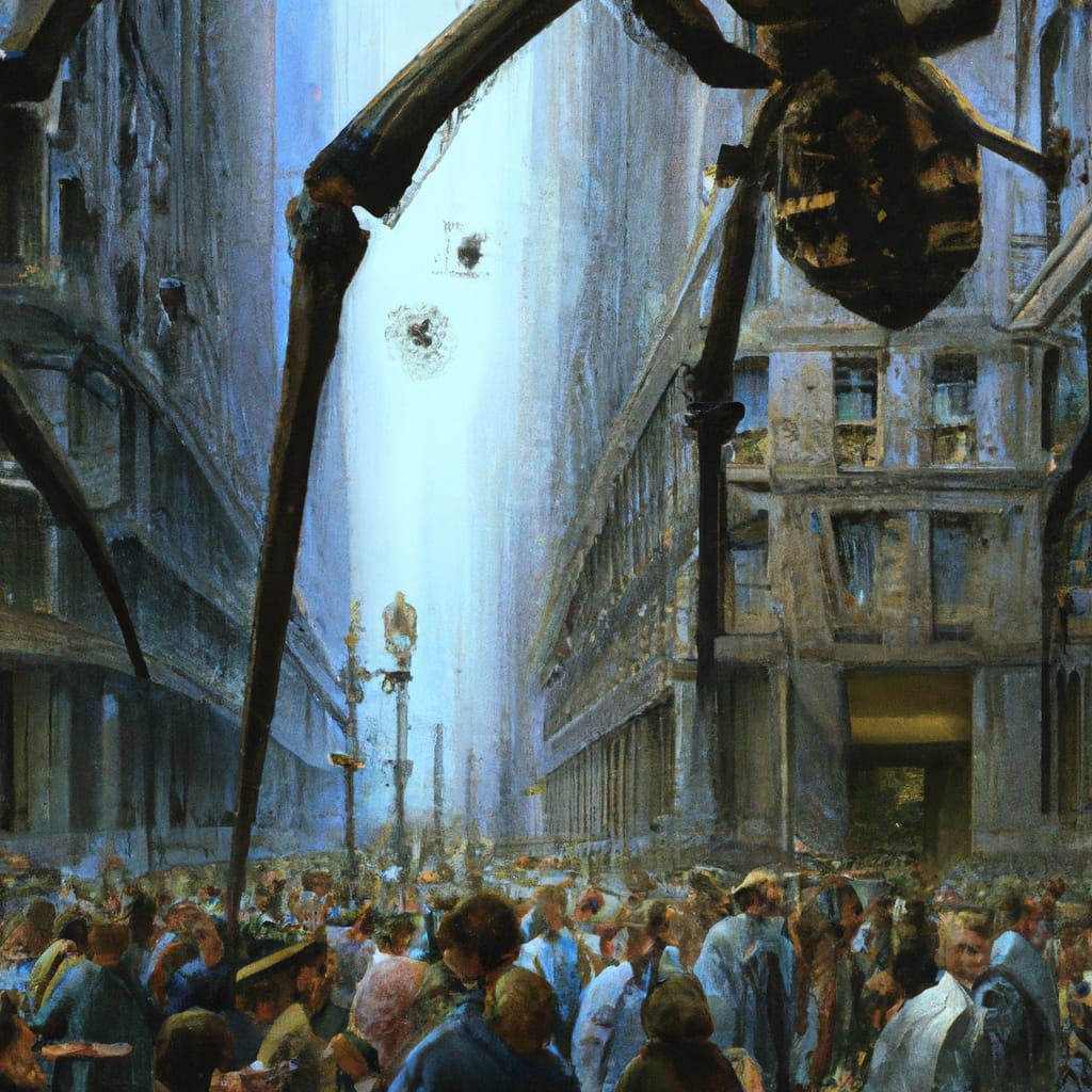 Giant Spider Attack: Epic Scale Sci-Fi Horror