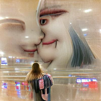 A Girl with Her Soulmate