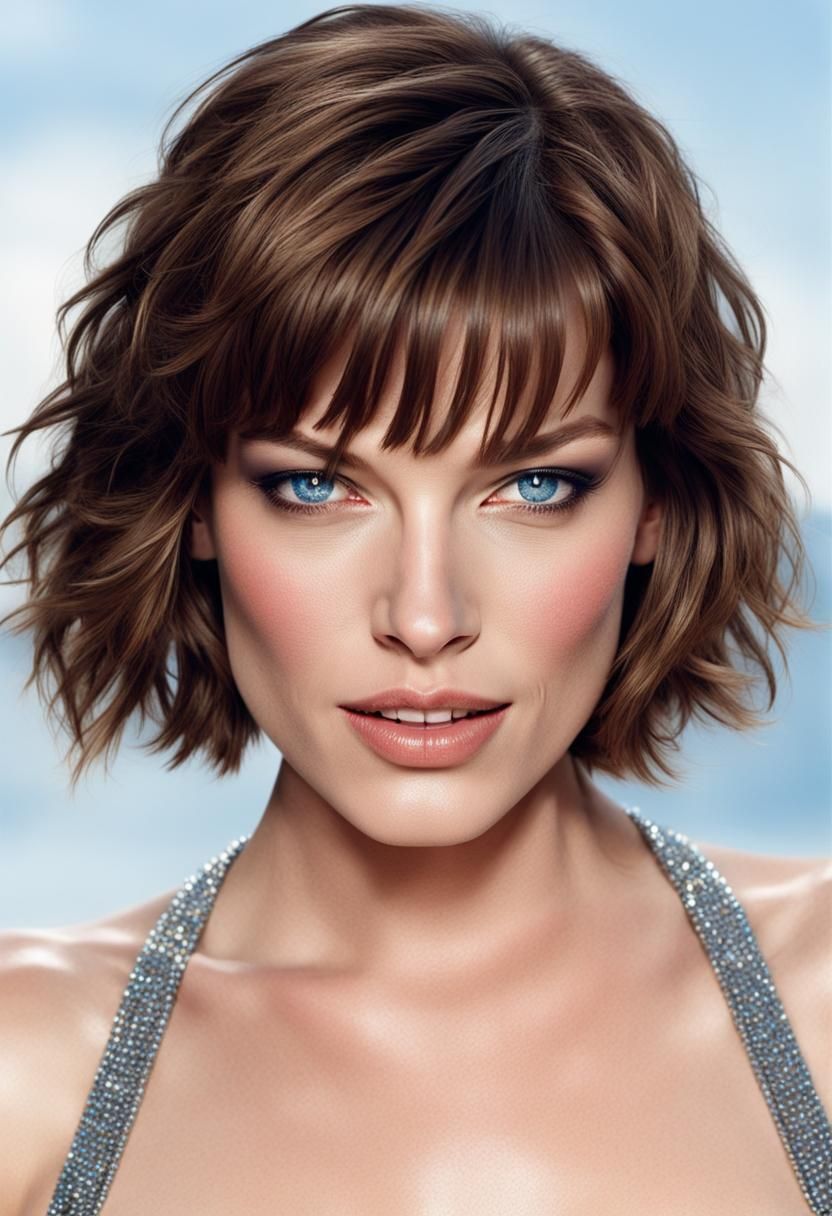 Portrait of Milla Jovovich
