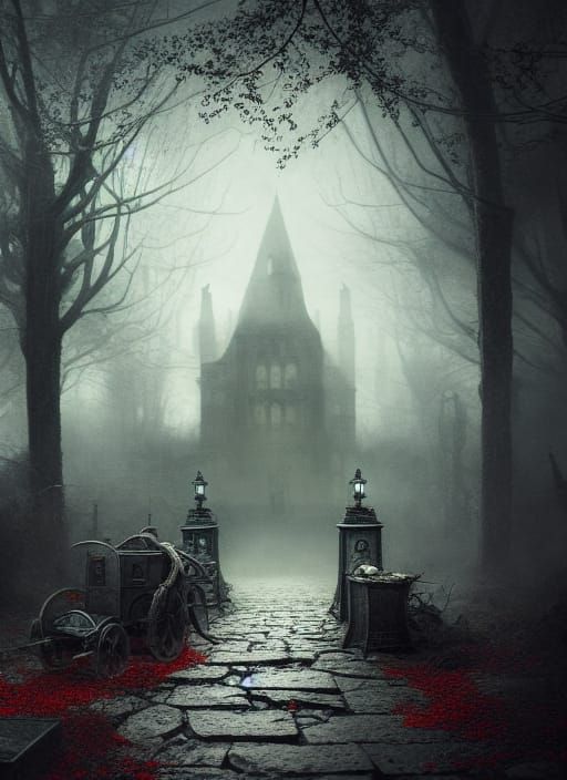 Ominous Path of Terror in Photorealistic Detail