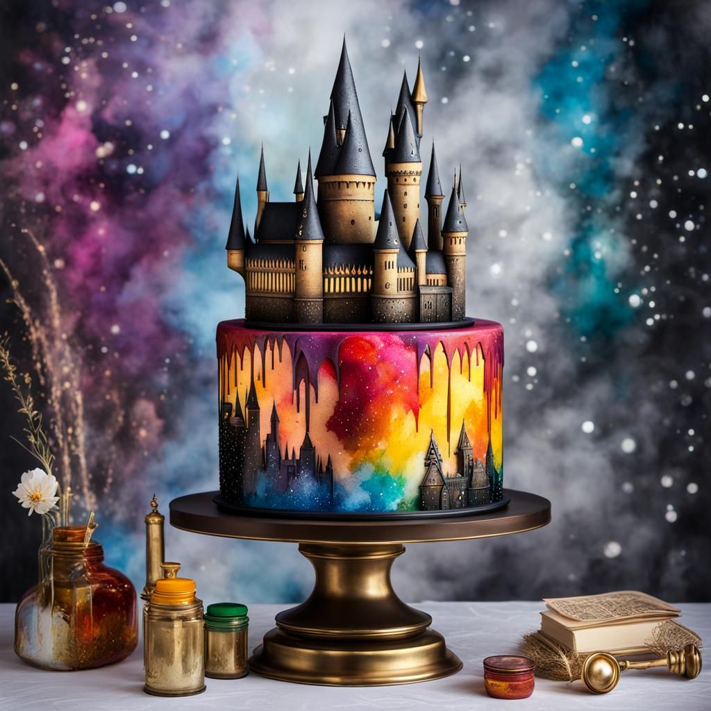 Hogwarts Cake