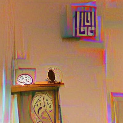Owl on Clock Tower: Edge of Time