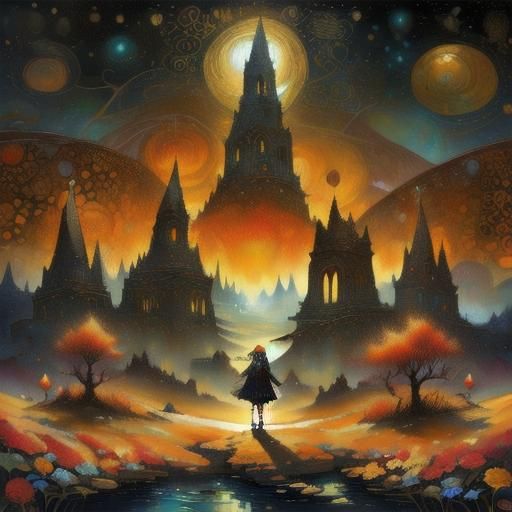 Lady in Veils: Luxury Desert Mosaic