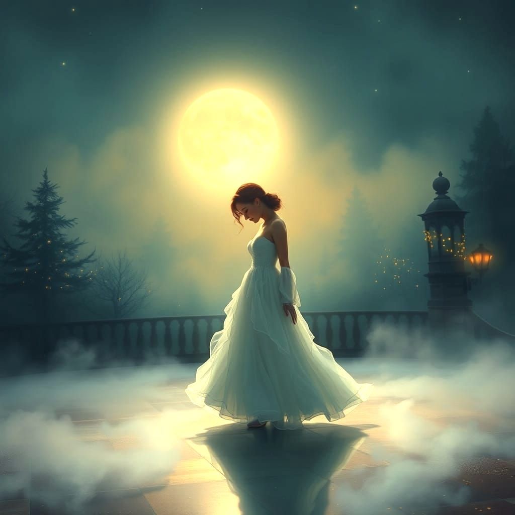 Whispers of a Forgotten Dance in a Dreamlike Landscape