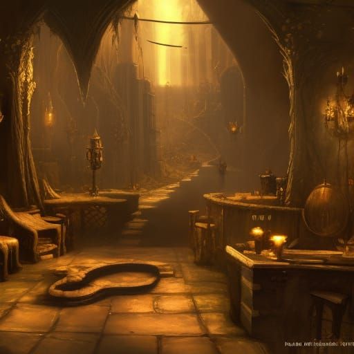 Dark fantasy  tavern on a beach, Gothic lighting, detailed, dark fantasy tavern on a beach concept art