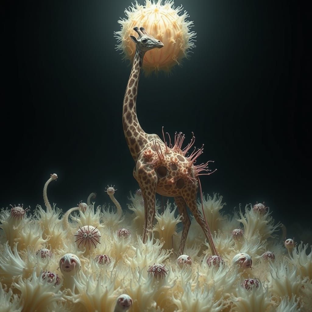 Surreal Lifeform Diversity Explosion as Nature Photography