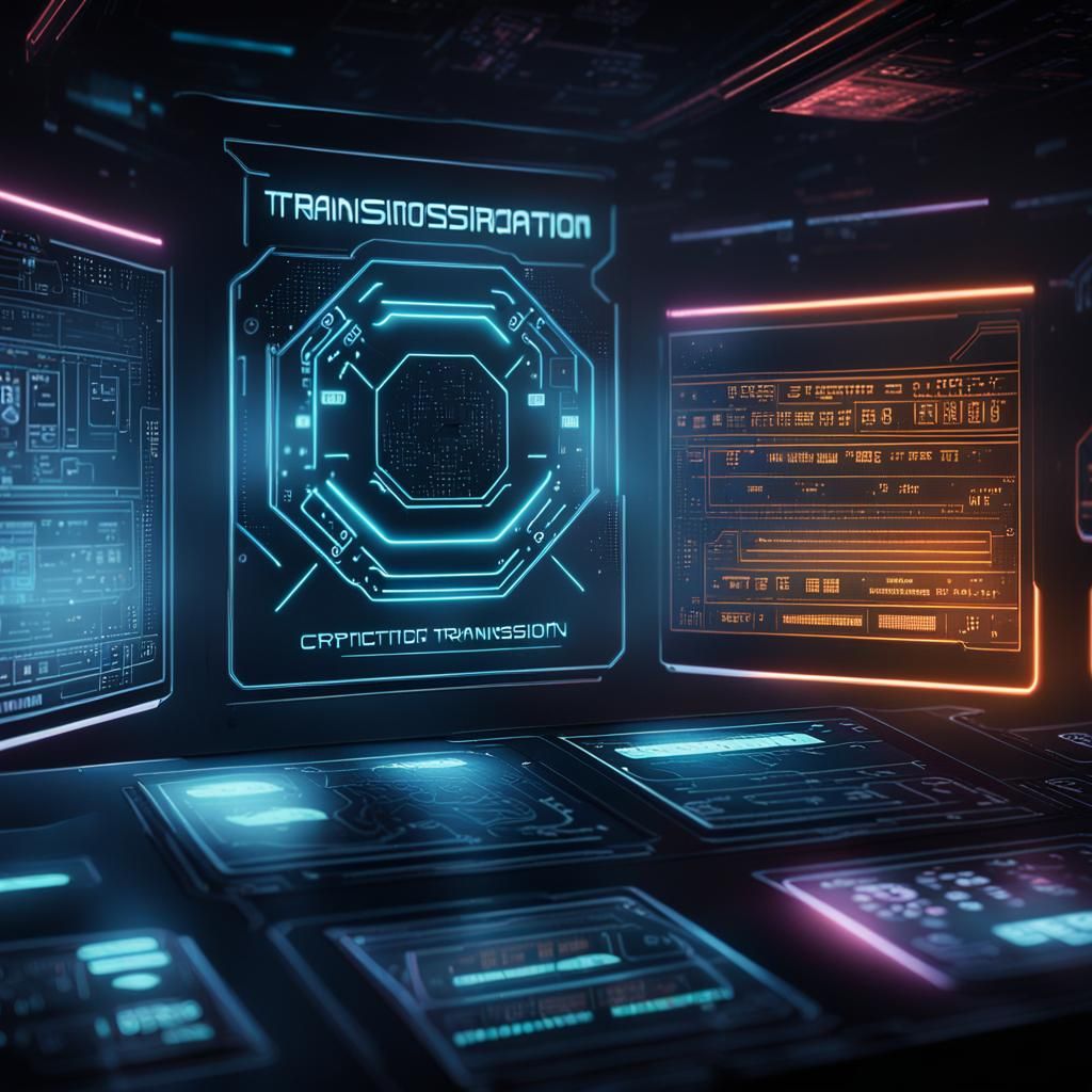 Cryptic Alien Warning on Holographic Screen