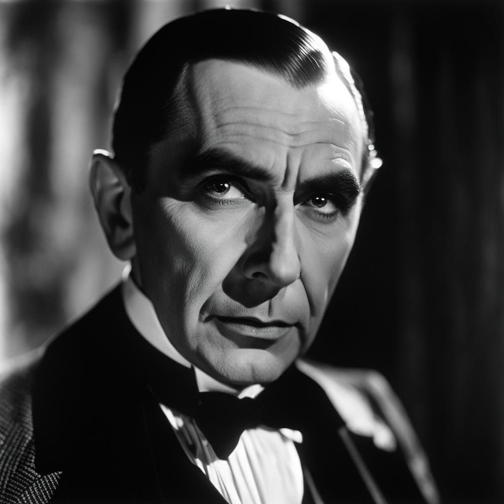 Bela Lugosi as Dracula: 1930s Film Portrait