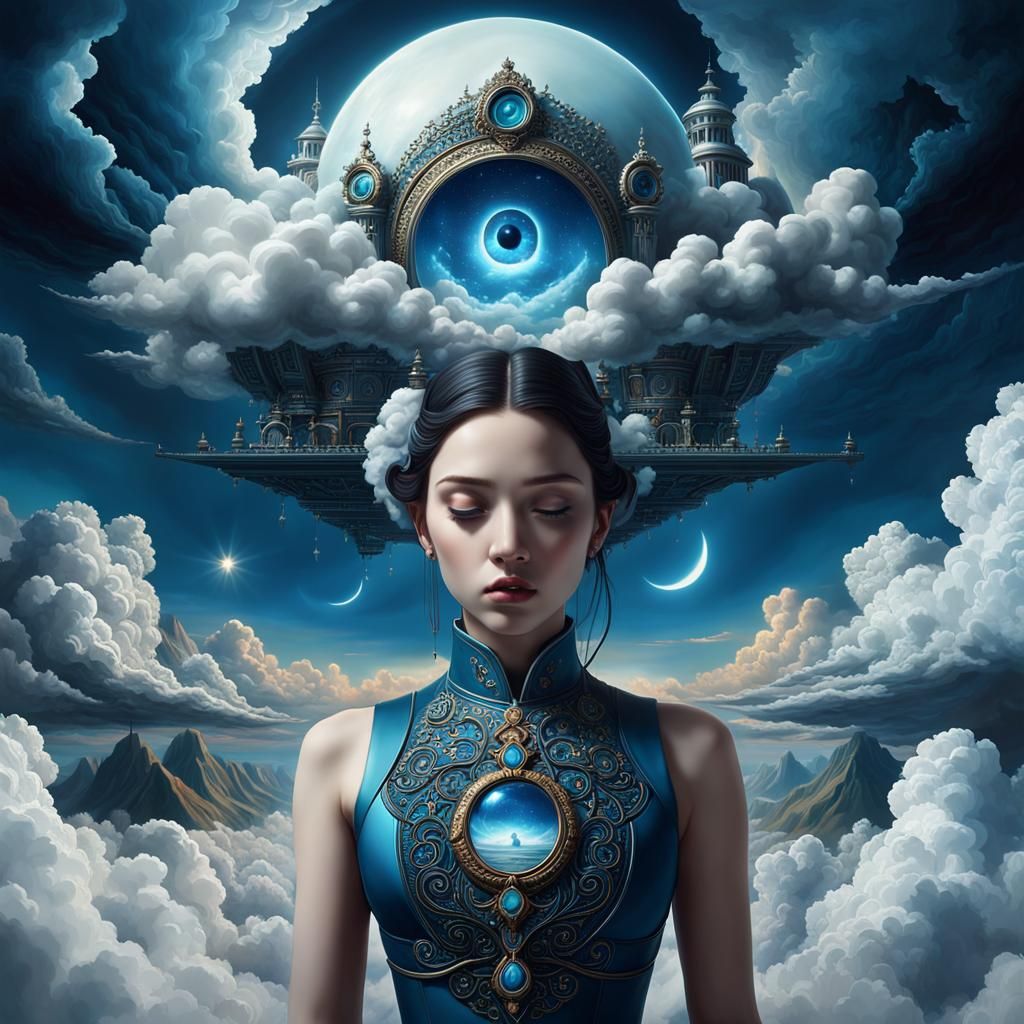 Surreal Mass Confusion: A Digital Matte Painting