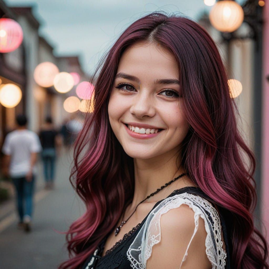 Ethereal Gothic Beauty in Vintage Hues