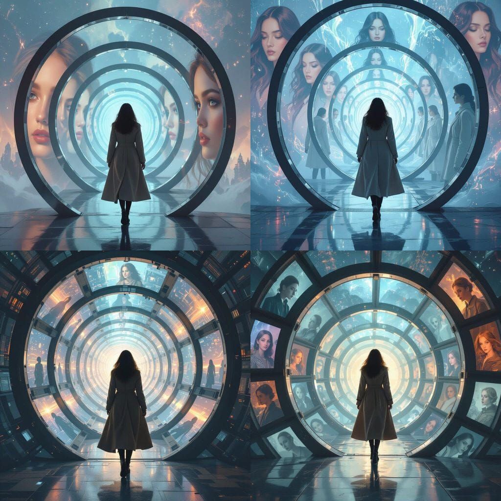 Surreal Gateway to Parallel Universes