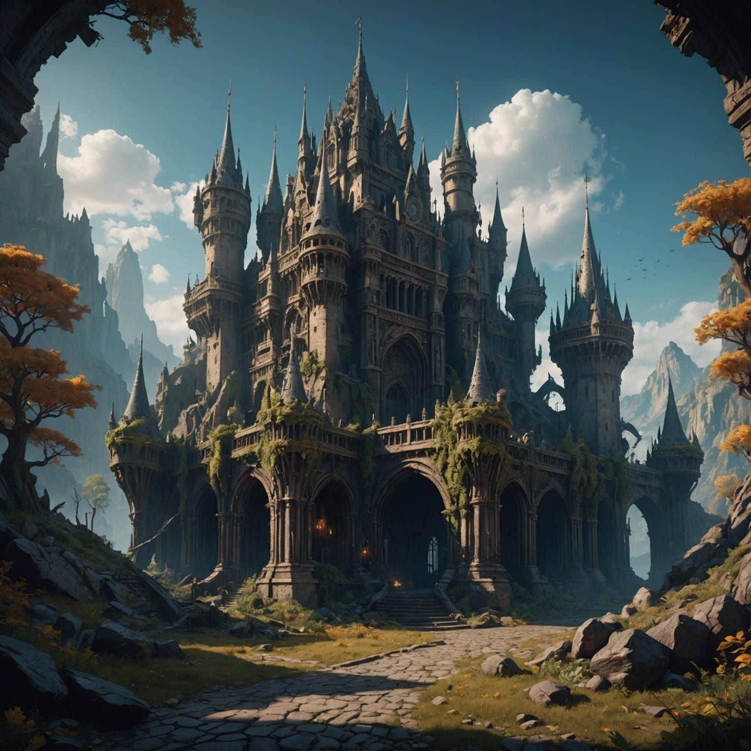 Fantastical Corruption in Vibrant Colors