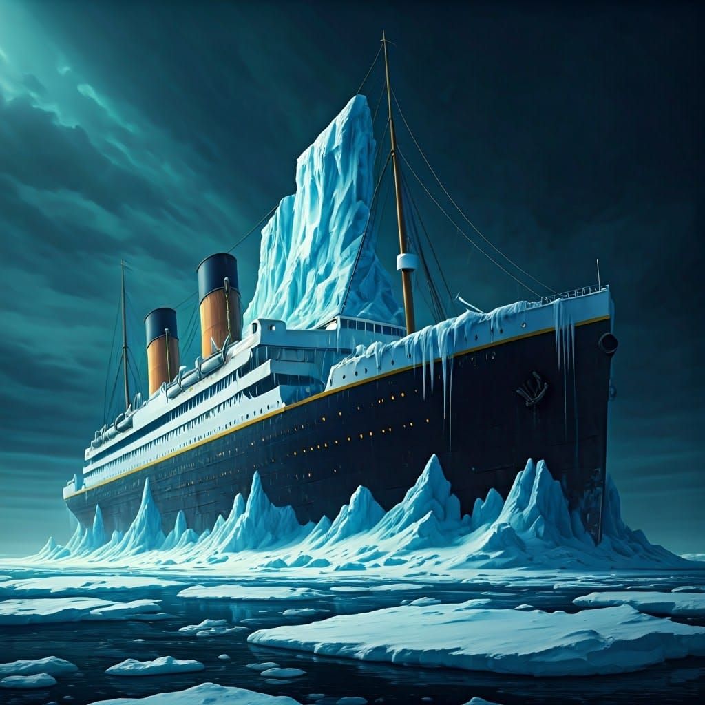 Titanic Entombed: An Ancient Ice Barge