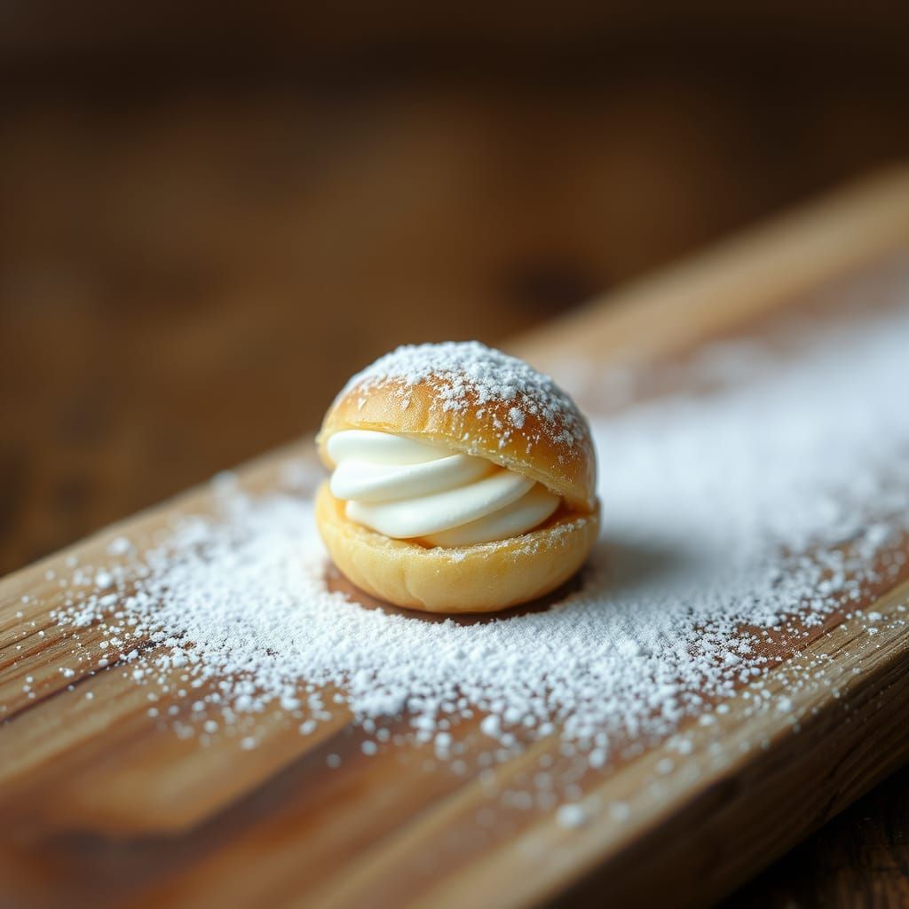 Delicate Petit Chou in Whimsical Setting