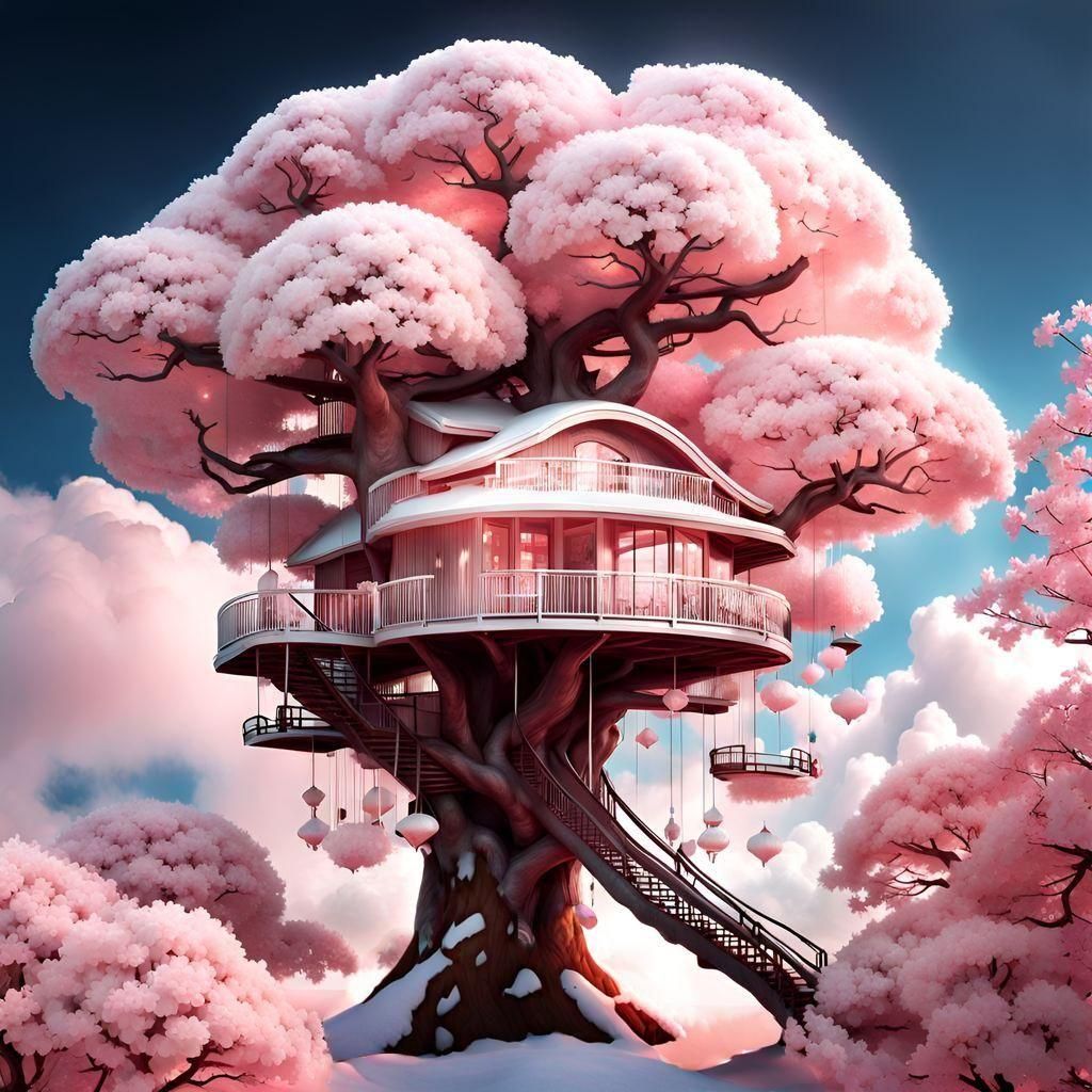 glimpse of spring โ๏ธ๐ธ๐ก๐ฅ๏ธ cherry blossom snow