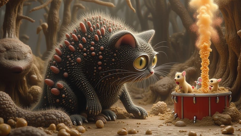 Humorous Cat Rampage Through The House