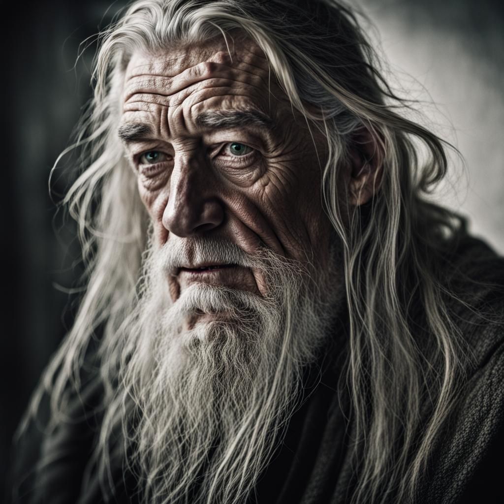 Gandalf Portrait in the Style of Jeffries and Kuipers