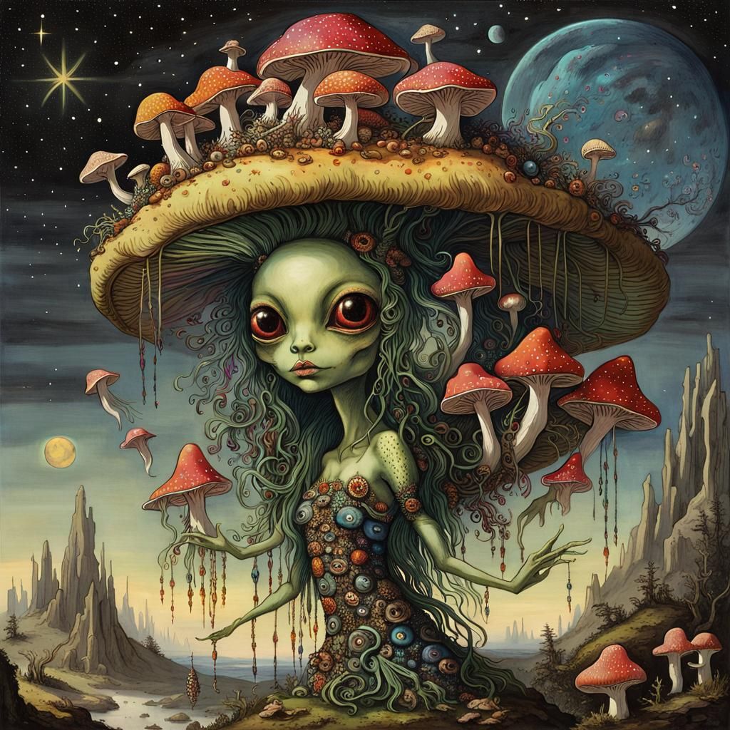 Fungi Girl 14966