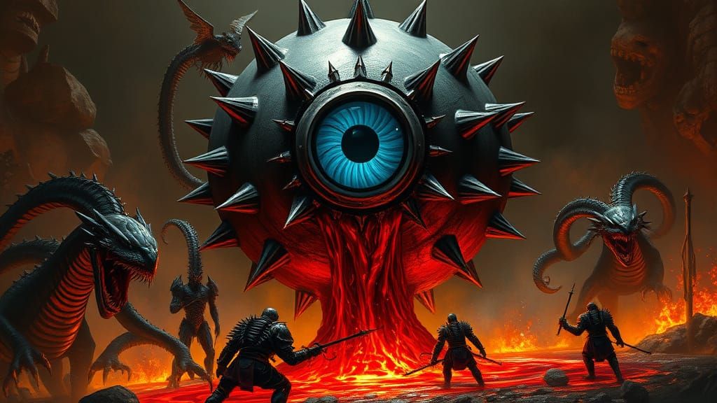 The Ominous Eye Lays Waste To Planets And All Who Inhabbit T...