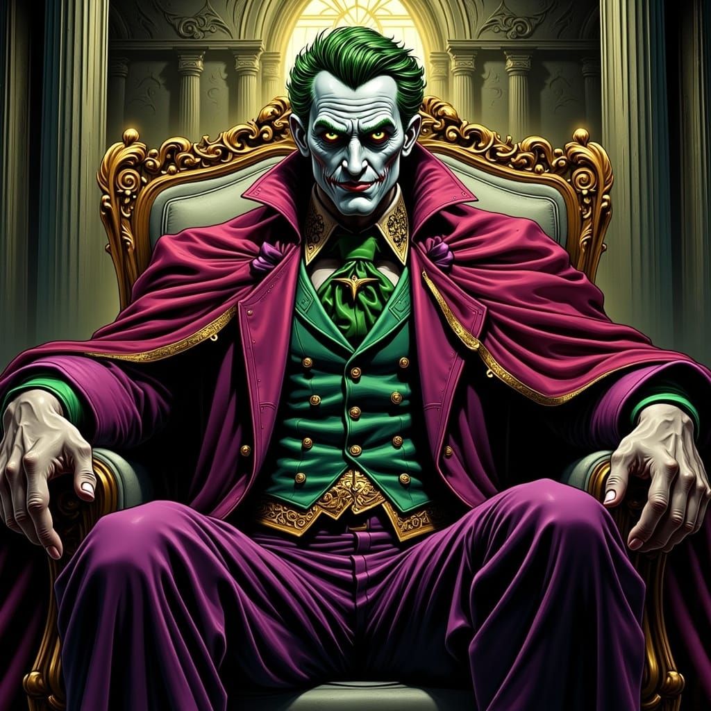 Joker, king, messiah <lora:GhostBusterTrialz2:1.0>