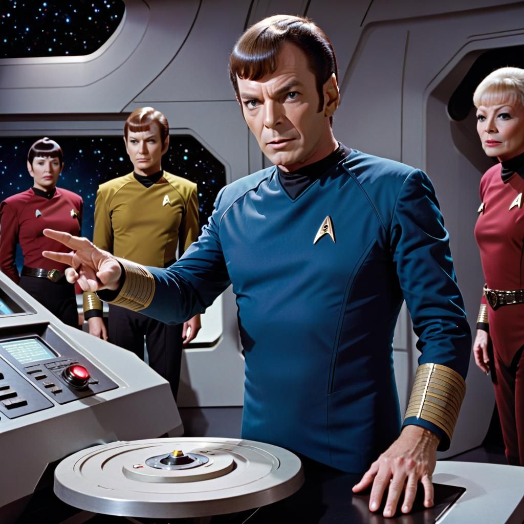 Star Trek Captain Breaks the Prime Directive