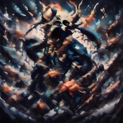 Surreal Dreamscape in Watercolor Style