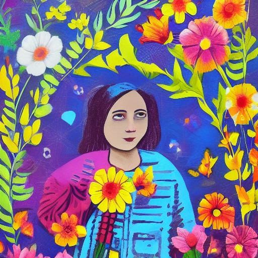 Vibrant Colombian Port Scene in Gouache