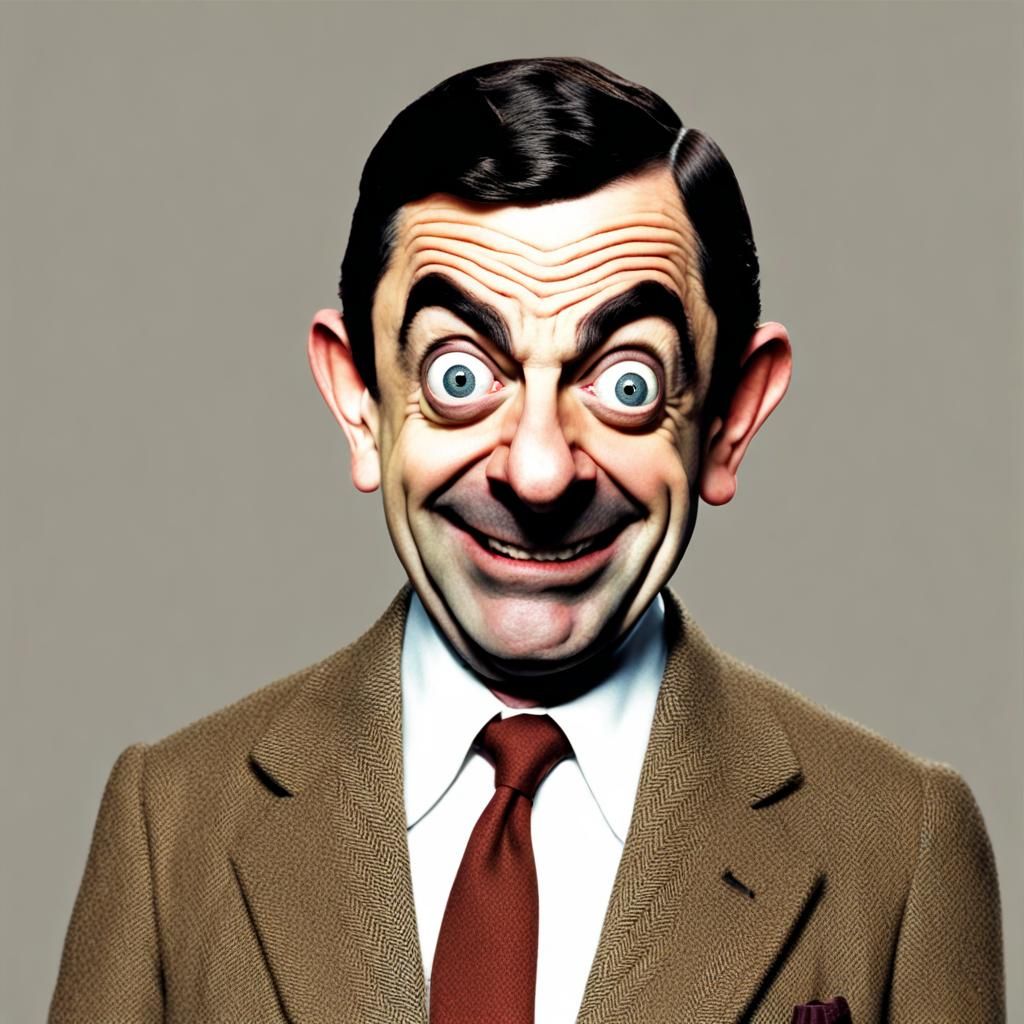 Mr. Bean AI Generated Image