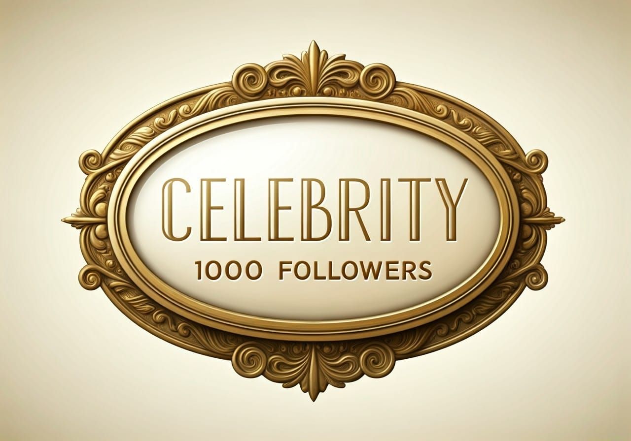 Art Deco Celebrity Badge in Ivory and Gold