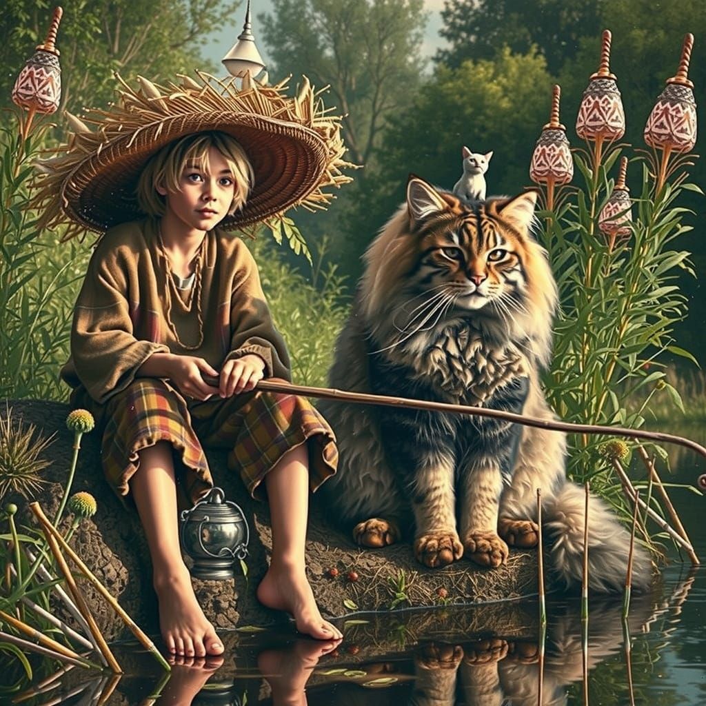 Warm Portrait of Danny in Simon Stalenhag Style