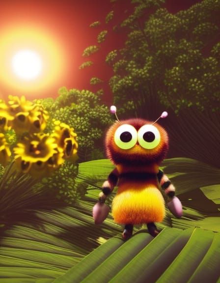 honey bee monster