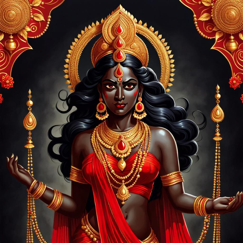 Lady of Death as described in Mahabharata