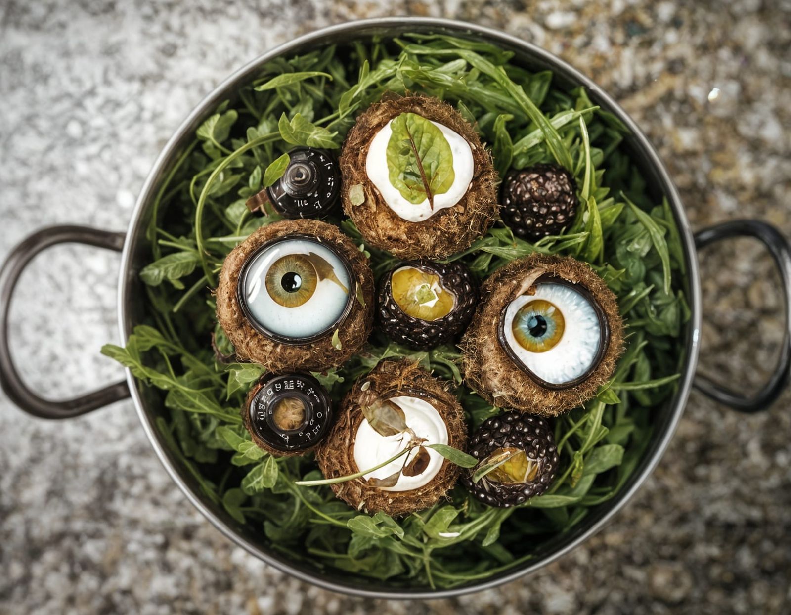 Intricate Eyes in Sharp Focus Photography