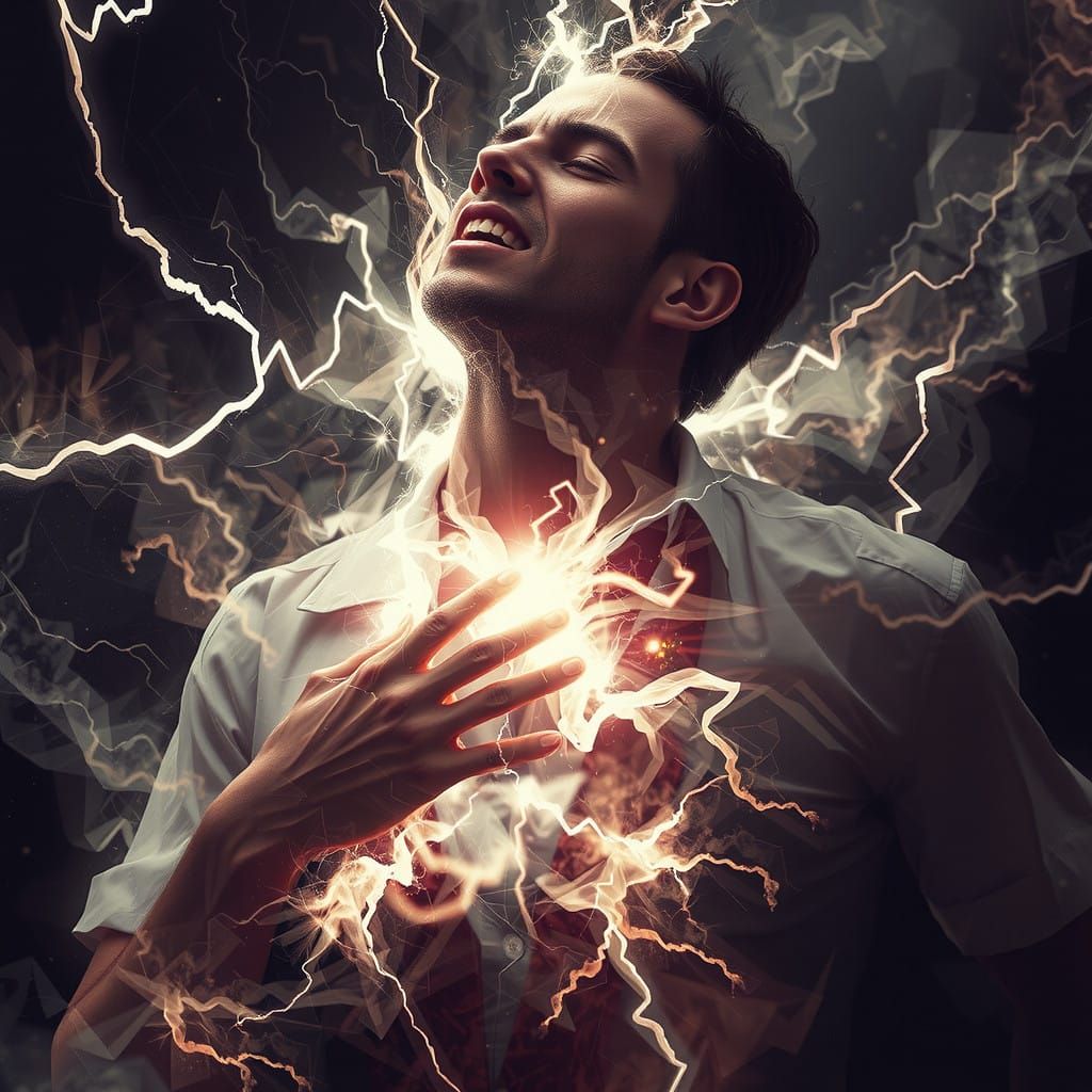 Surreal Anxiety Overload in Electric Chaos