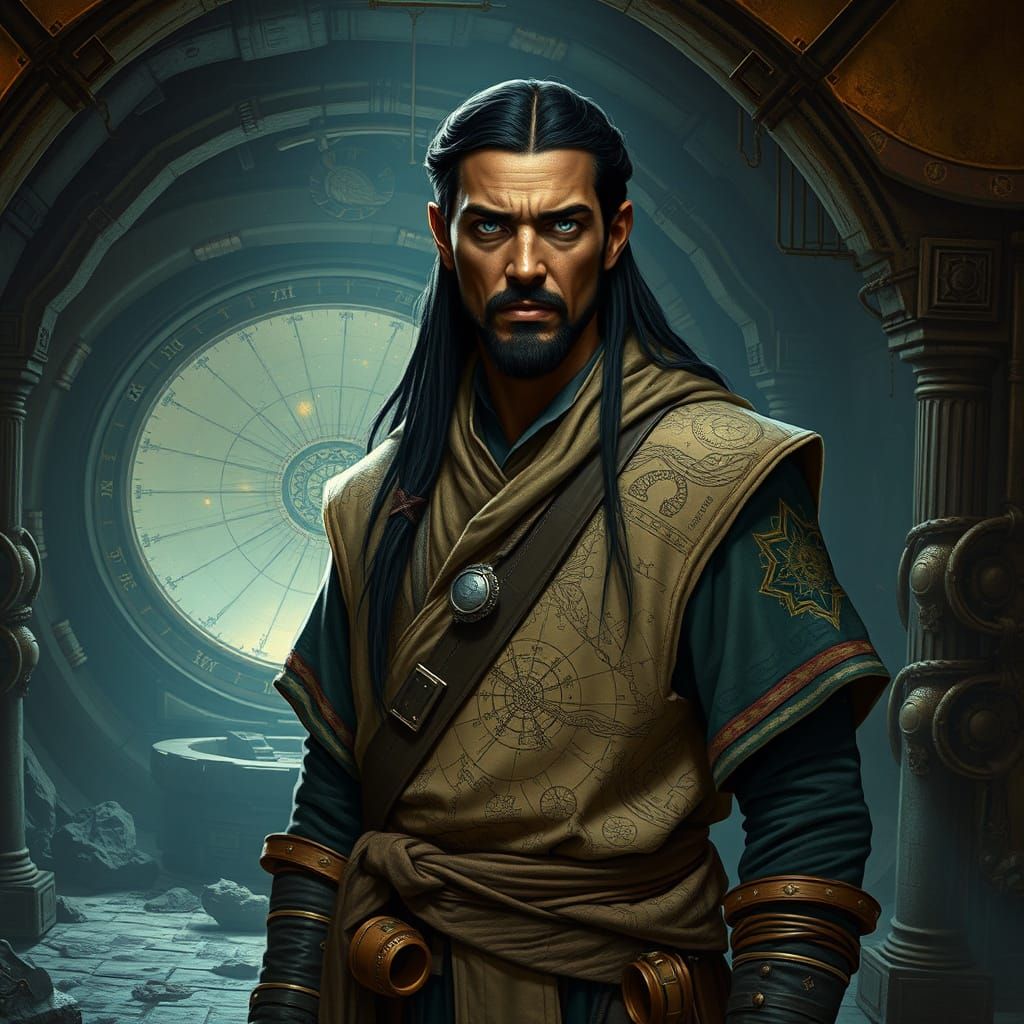 Mysterious Mapmaker in Ancient Stasis Chamber