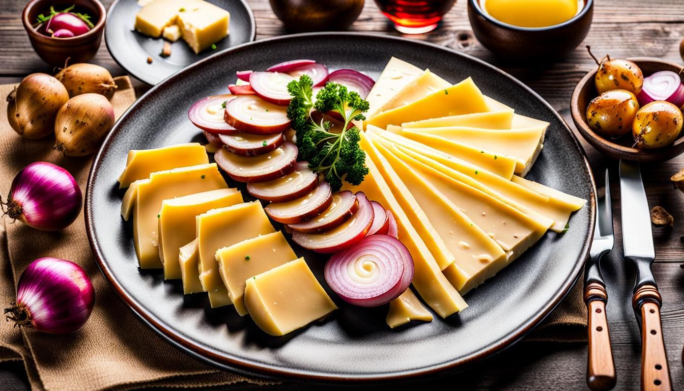 Warm Winter Raclette Feast in Golden Light