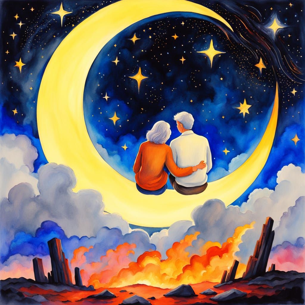 There's nobody I'd rather be with while we watch the world b...