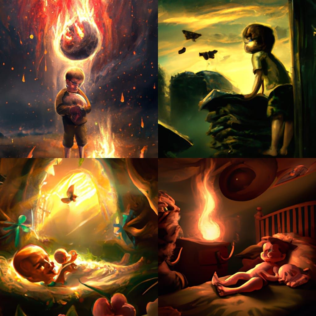 Life Unfolding: A Cinematic Digital Painting