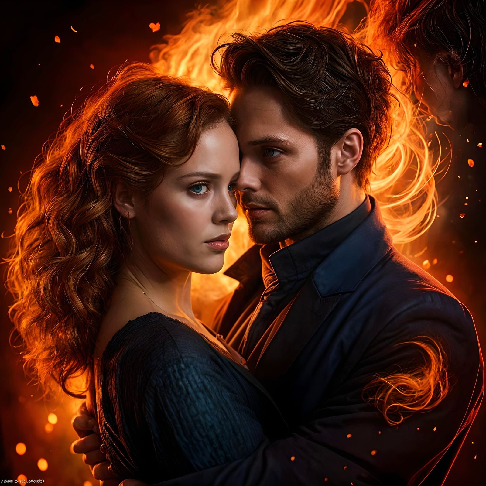 Passionate Embrace at the End of Time