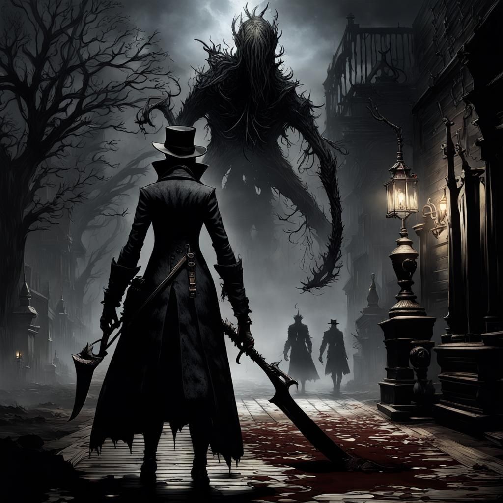 Bloodborne Hunters in the Dark