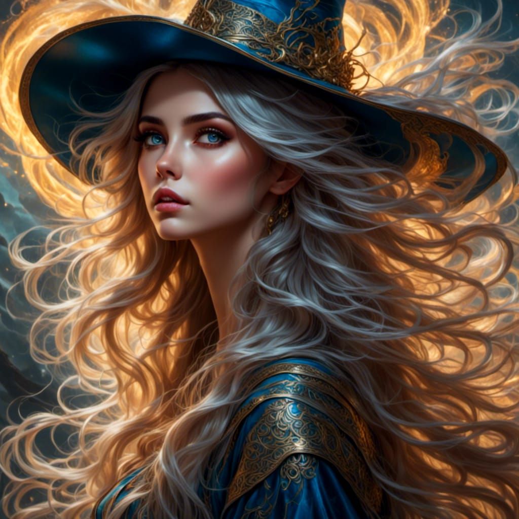 A Portrait of The Witch of Air