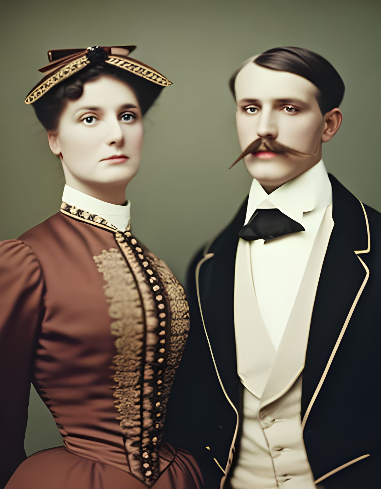 An English gentleman and his lady...