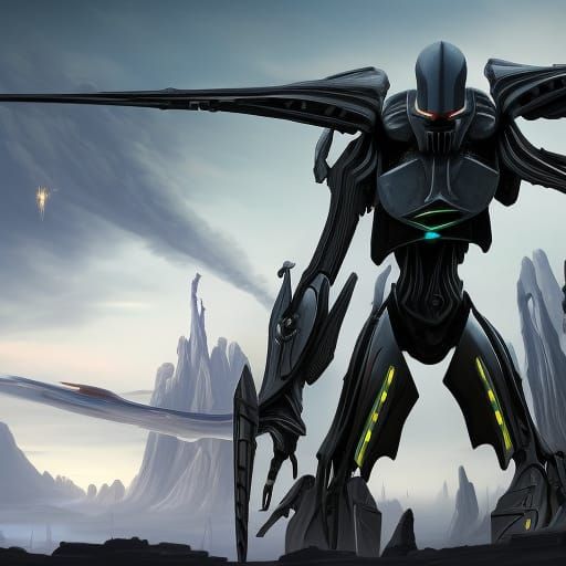 Detailed Matte Painting of General Grievous