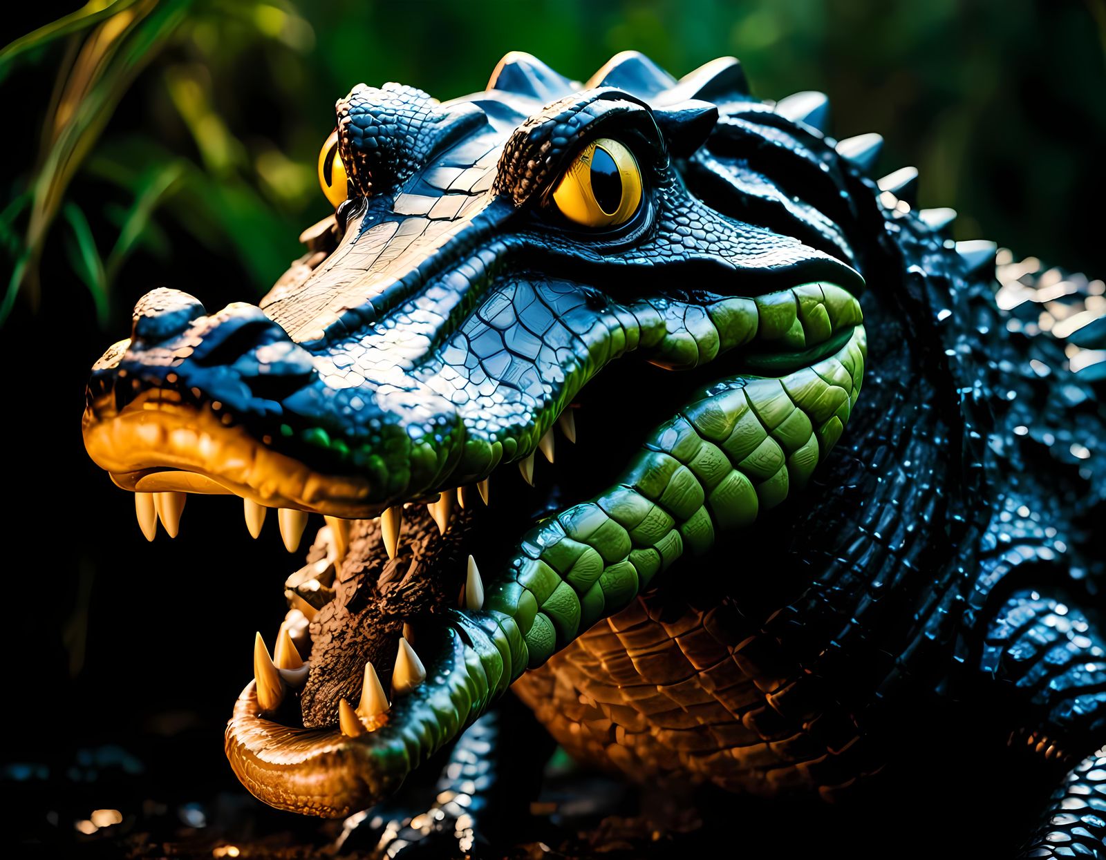 🆗Scary Alligator